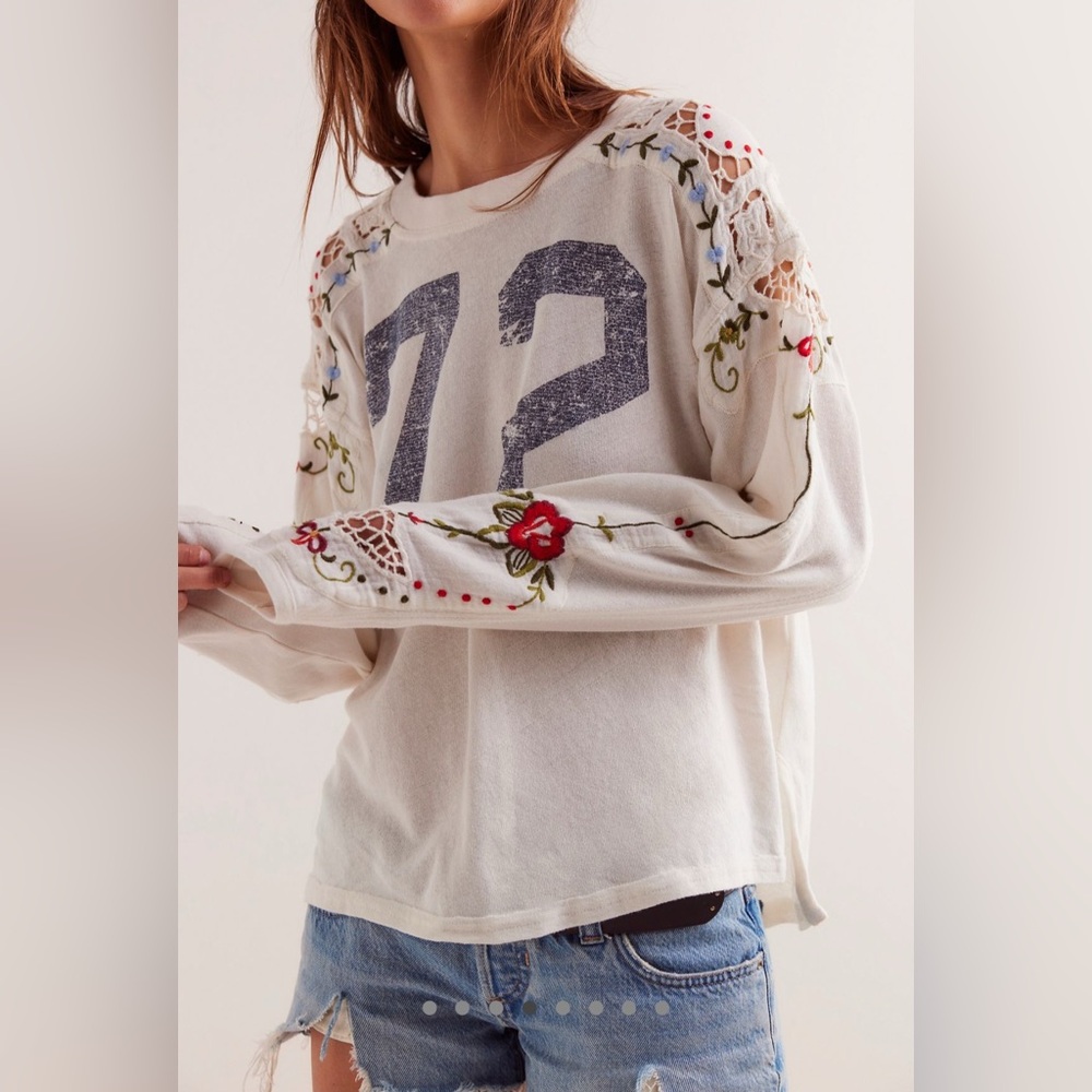 Free People Lilith Tee S,M - Picture 4 of 12